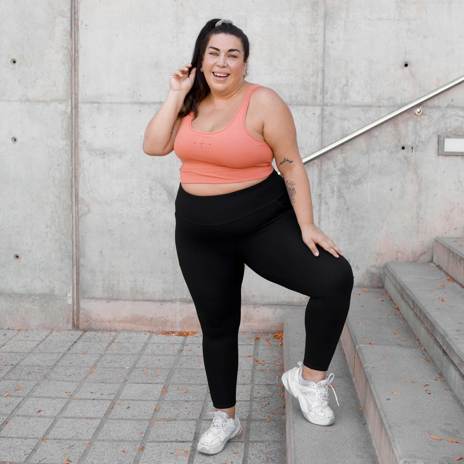 Squat Proof Short Leggings - Black - Snag