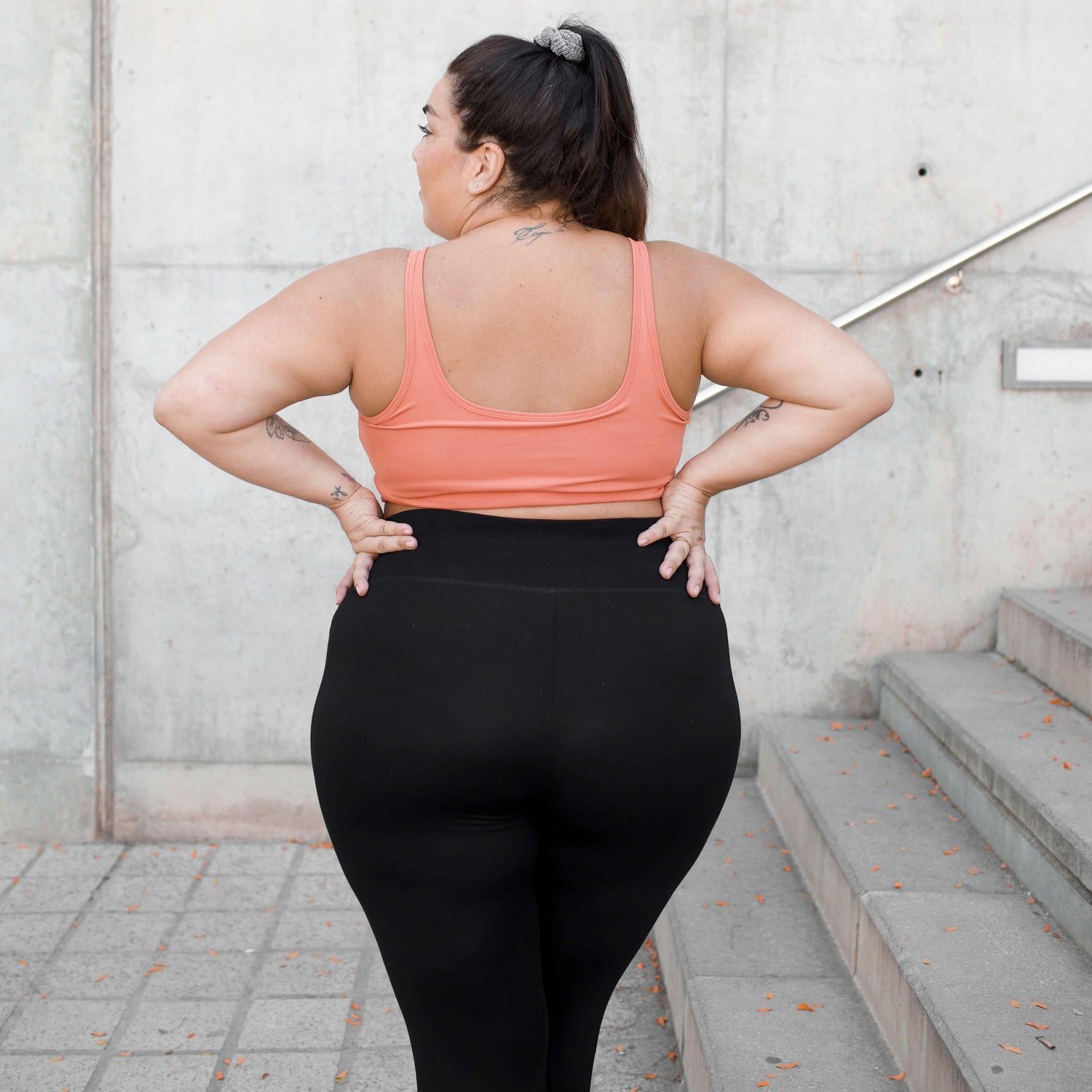 Squat Proof Short Leggings - Black - Snag