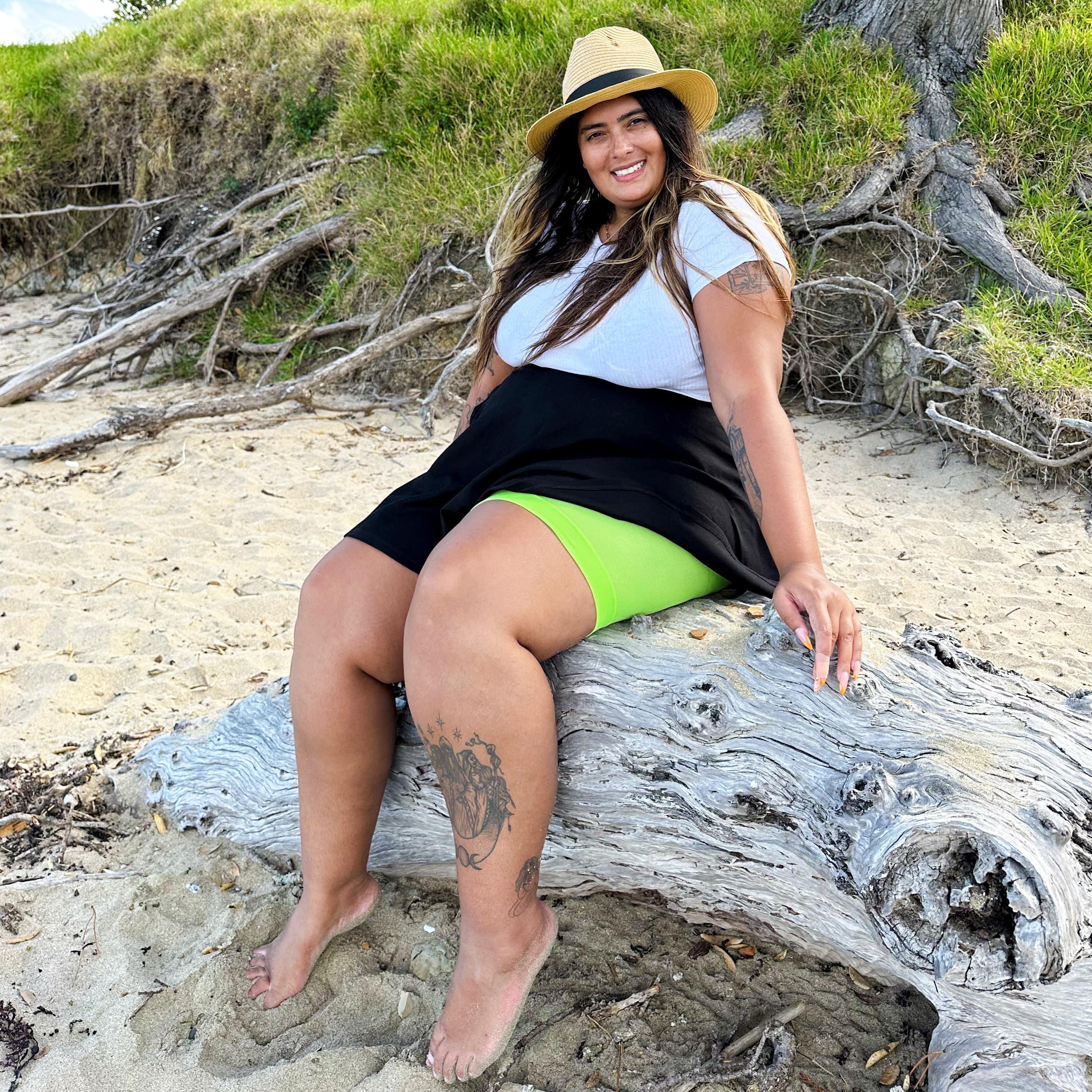 Stay Cool Chub Rub Shorts Kiwi