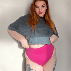 Super High Leg Knickers - Barbara - Snag