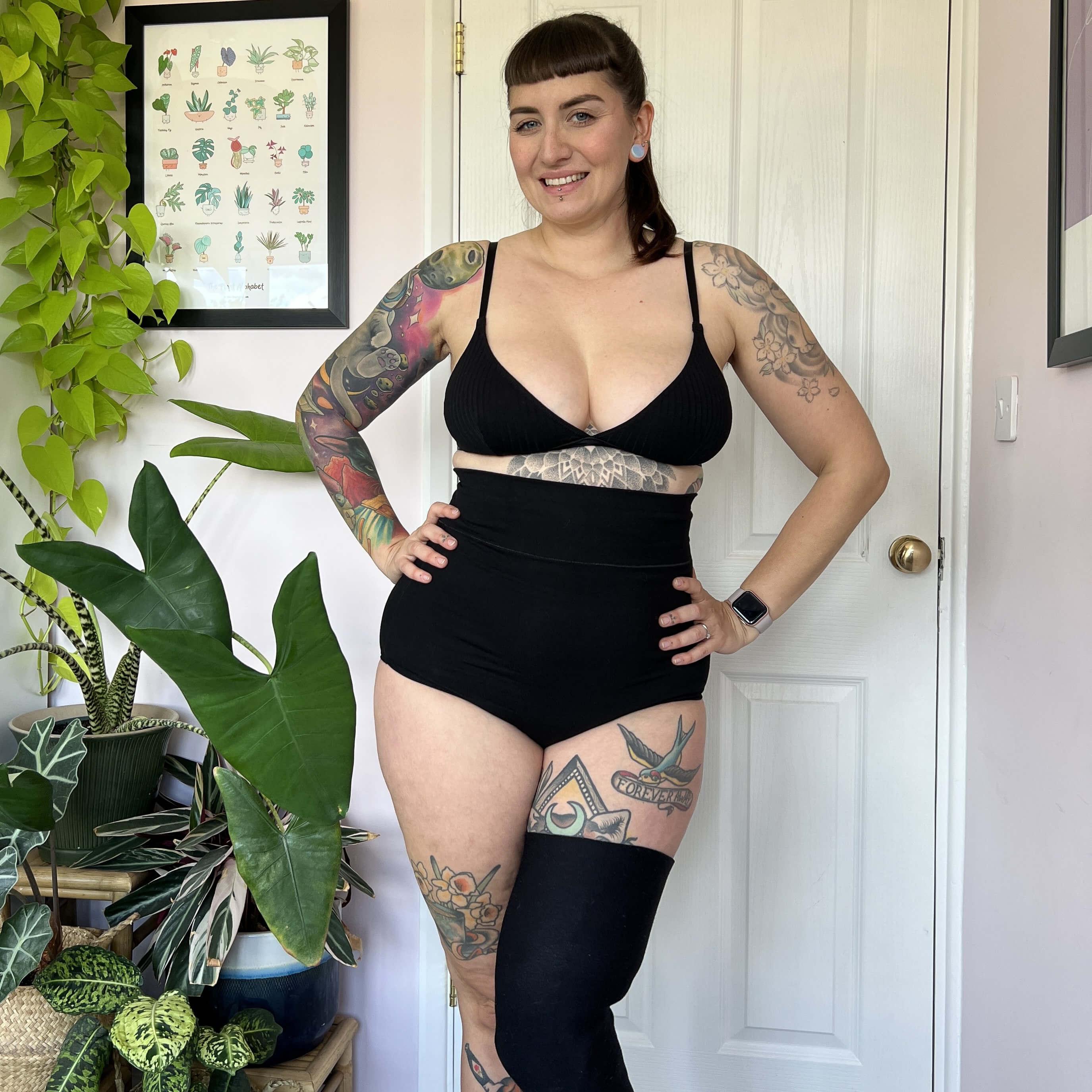Organic Cotton Super High Waist Knickers