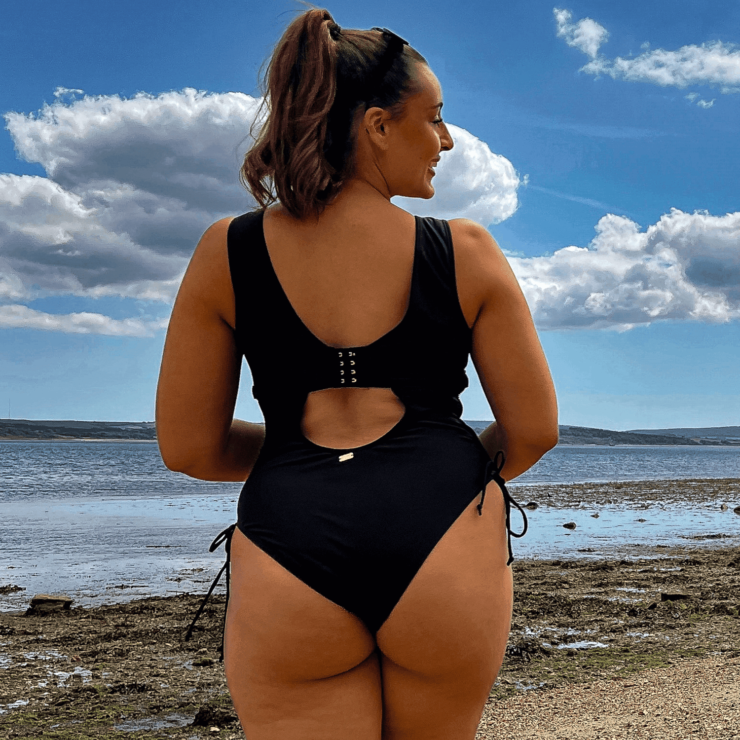 Swimsuit - I'll fly with you - Black - Snag