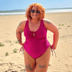 Swimsuit - Phone Home - Hot Pink - Snag