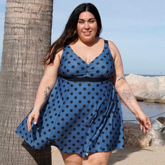 There Can Be Only One Swim Dress - Polka - Snag