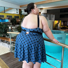 There Can Be Only One Swim Dress - Polka - Snag