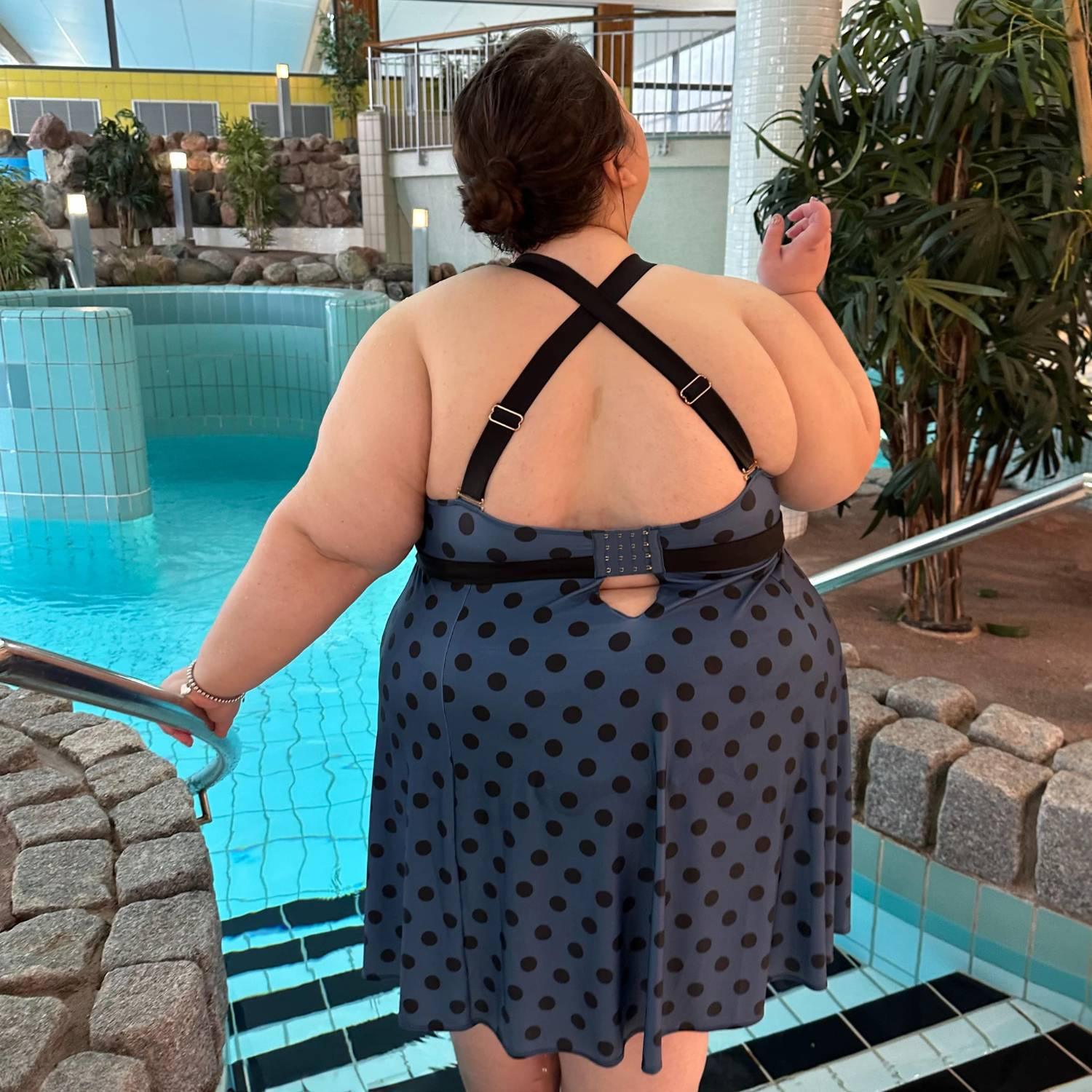 There Can Be Only One Swim Dress - Polka - Snag