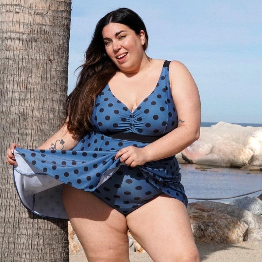 There Can Be Only One Swim Dress - Polka - Snag