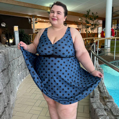 There Can Be Only One Swim Dress - Polka - Snag