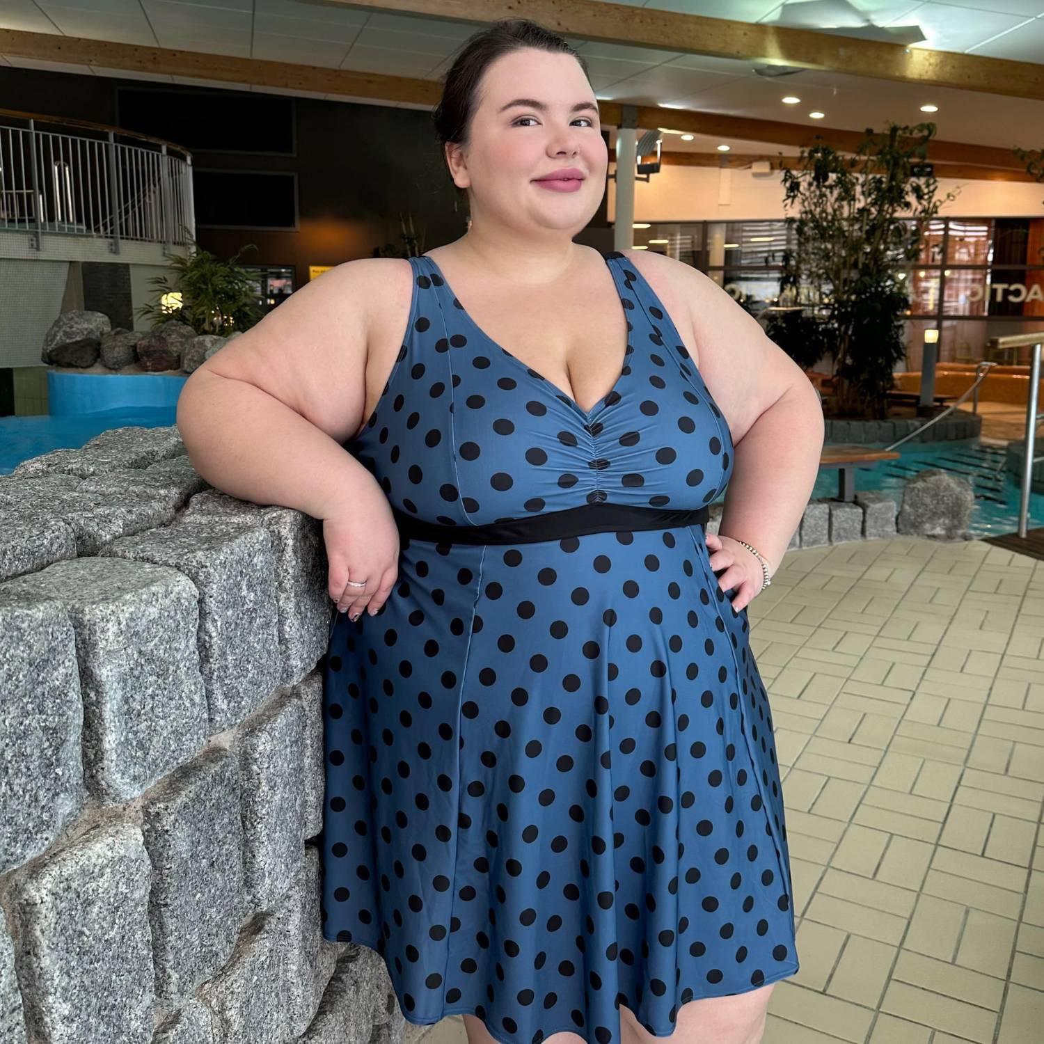 There Can Be Only One Swim Dress - Polka - Snag