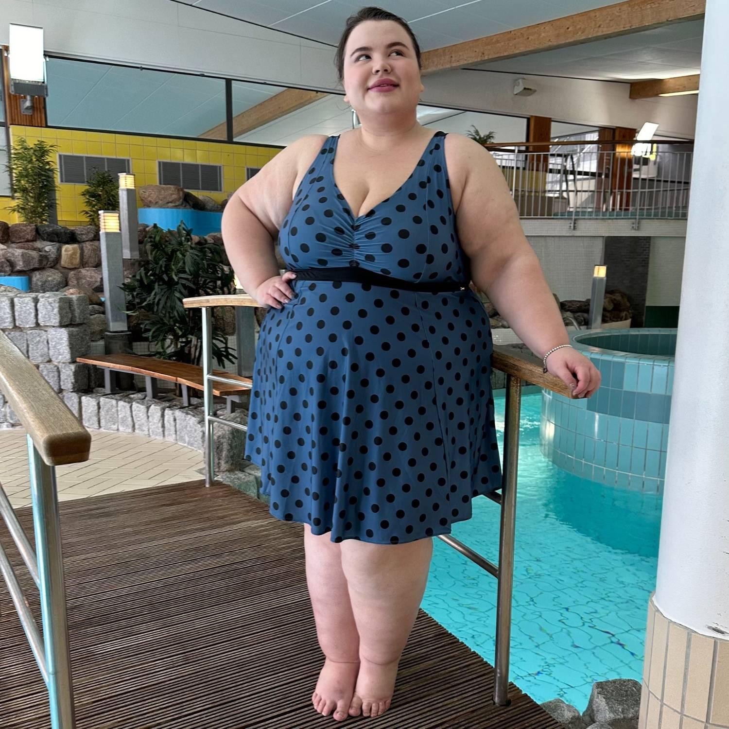 There Can Be Only One Swim Dress - Polka - Snag