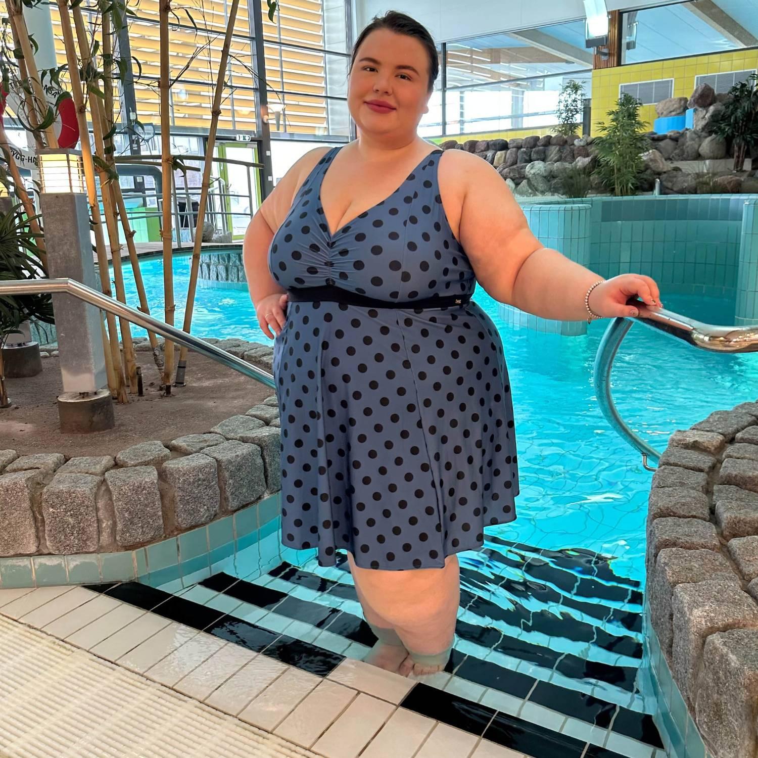 There Can Be Only One Swim Dress - Polka - Snag