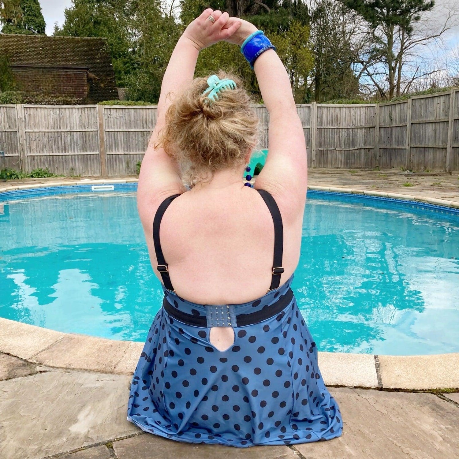 There Can Be Only One Swim Dress - Polka - Snag