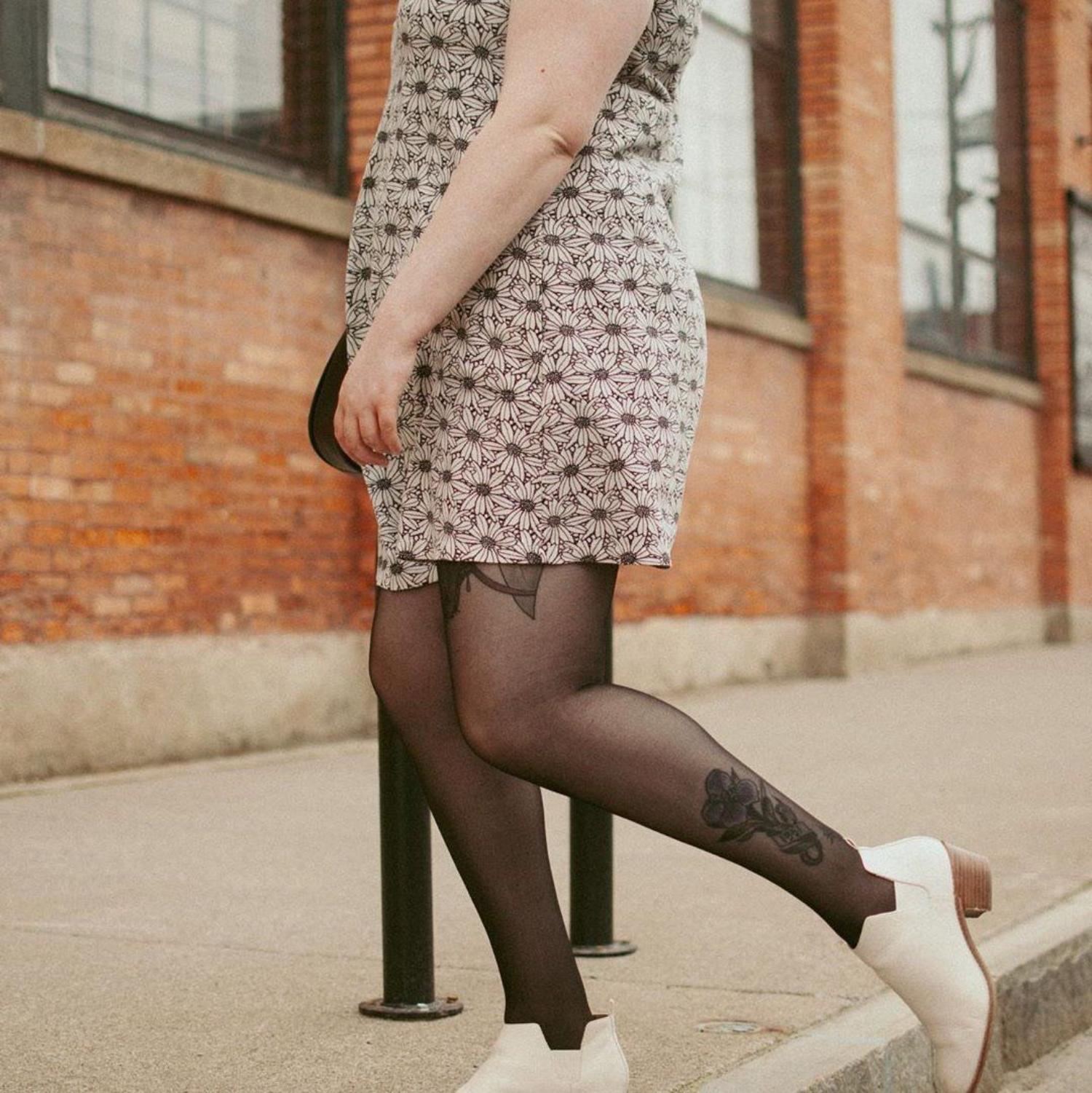 30 Denier Sheer Tights - Liquorice