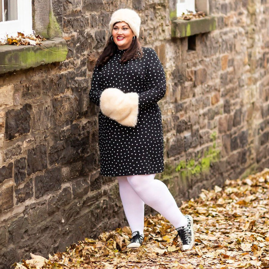 80 Denier Opaque Tights - Snowball