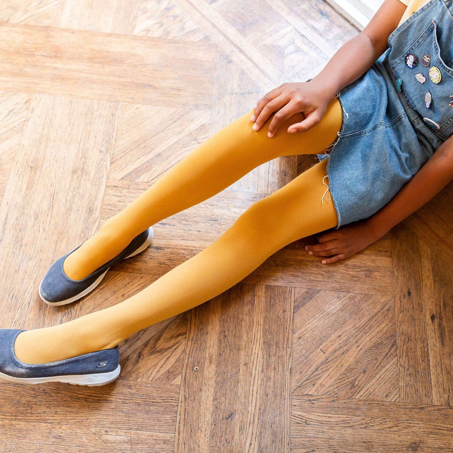 Tween Tights - Colonel Mustard - Snag