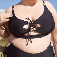 What Babe? Bikini Top - Black - Snag