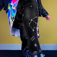 Zodiac Tights - Aquarius - Snag