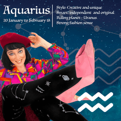 Zodiac Tights - Aquarius - Snag