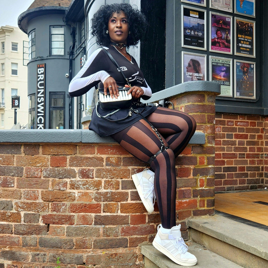 Black Tights. Women's Black Fashion Tights